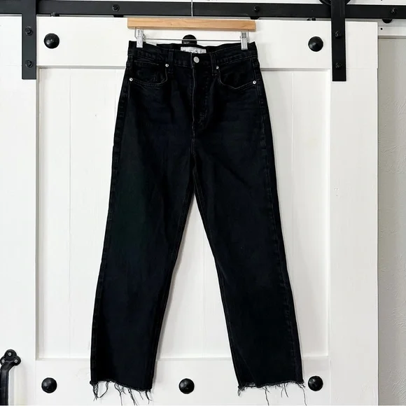 Frank & Eileen Monaghan Mom Jean Italian Vintage Denim 1995 Wash Black Size 29 - Picture 4 of 10